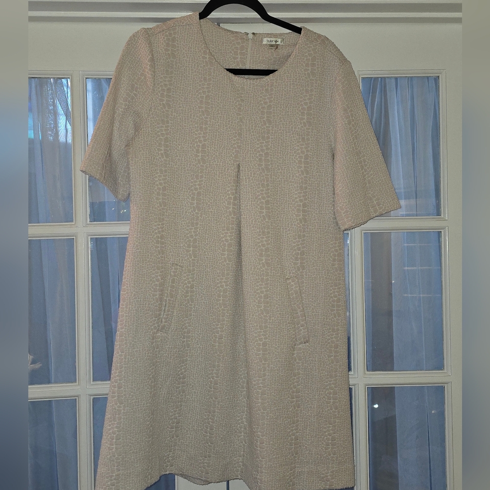 Tyler Boe Cream Textured Fabric